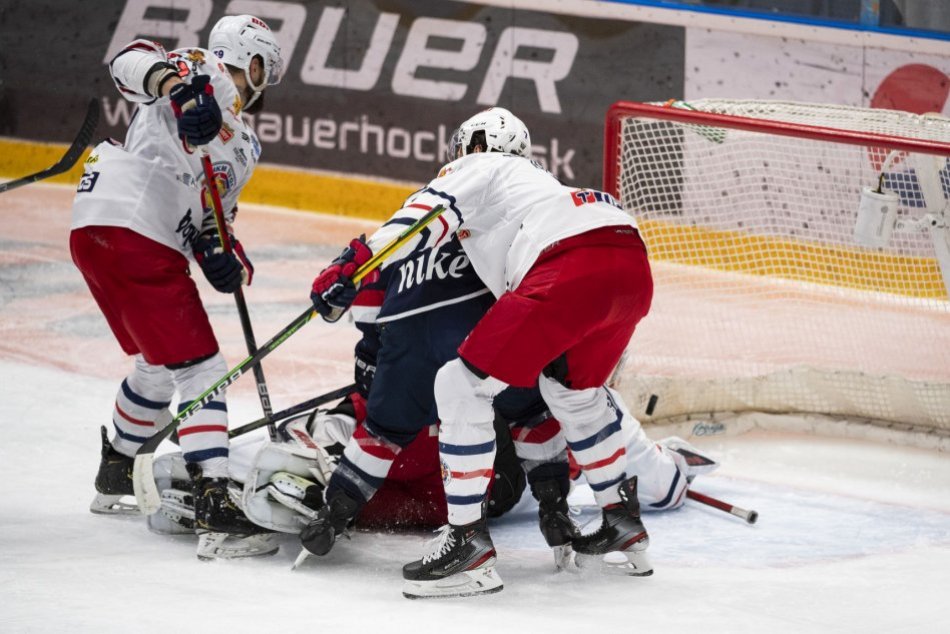 V OBRAZOCH: Štvrtý zápas semifinále HC Slovan Bratislava - HKM Zvolen
