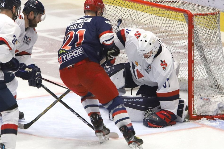 V OBRAZOCH: Piaty zápas semifinále HKM Zvolen – HC Slovan Bratislava