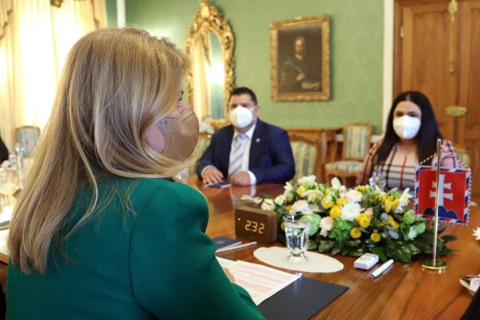 Barbarka z michalovskej nemocnice navštívila prezidentku SR