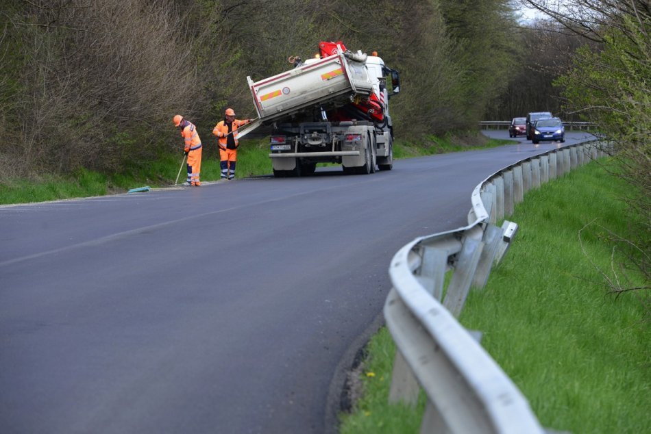 Obrazom: Zrekonštruovaný úsek medzi Haniskou a Kendicami