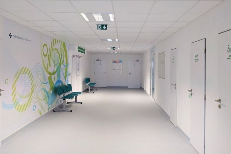 Vynovená časť humenskej nemocnice