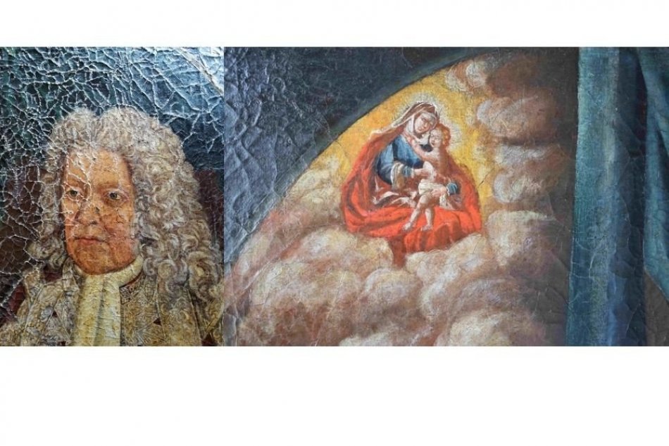 Tak toto sa podarilo: Zreštaurovaný obraz Jána Jakuba Löwenburga