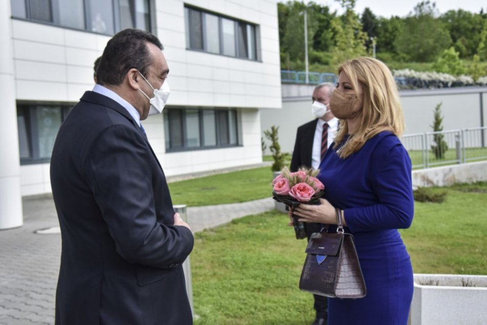 Prezidentka Čaputová na návšteve detského kardiocentra