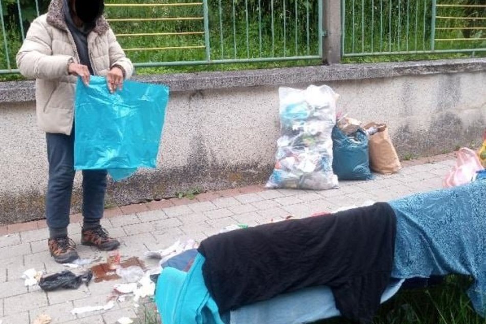 V OBRAZOCH: Neporiadok v centre mesta