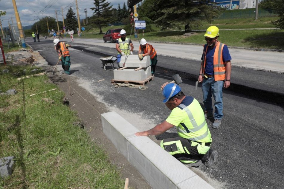 Rekonštrukcia cesty Jána Pavla II.