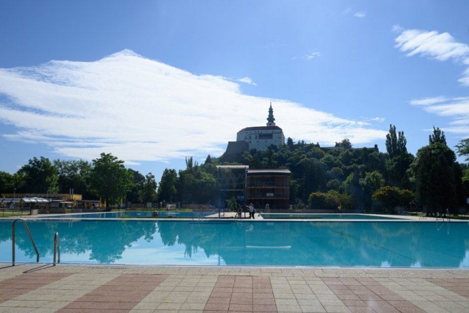 Nitrianske kúpalisko pred otvorením sezóny, 16. júna 2021