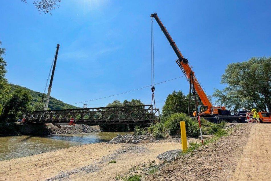 V OBRAZOCH: Nový most do mestskej časti Iliaš je opäť bližšie k realite