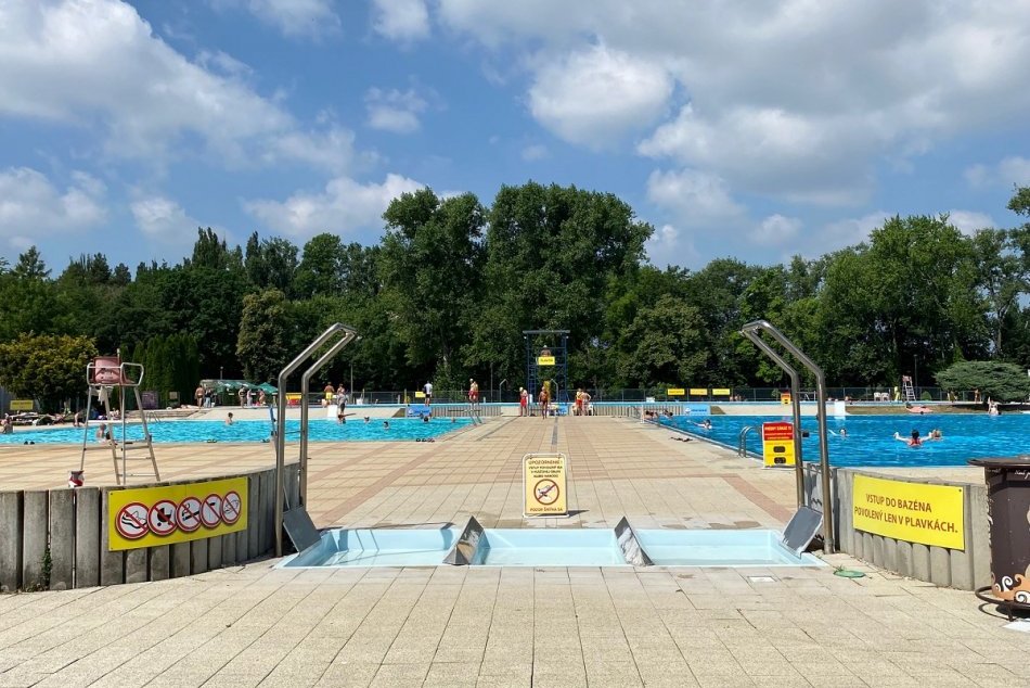 Letná sezóna 2021 na nitrianskom kúpalisku