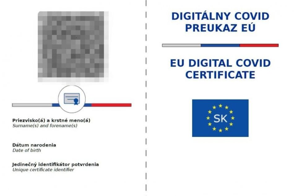 Digitálny covid preukaz