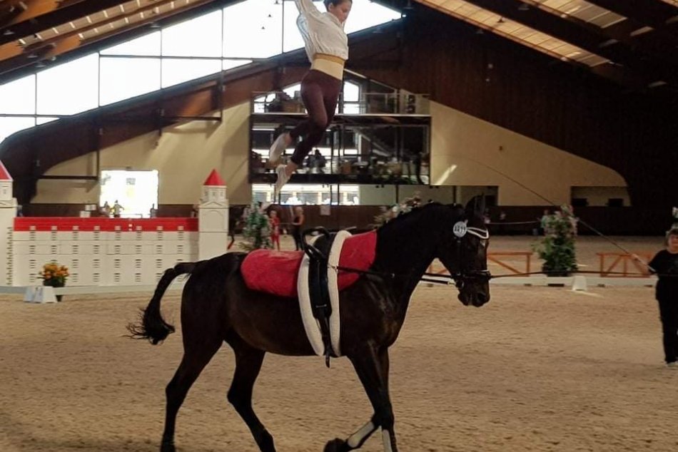 Šalianski voltižéri bodovali v Šamoríne