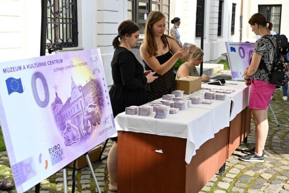 Začal sa predaj nulovej bankovky múzea