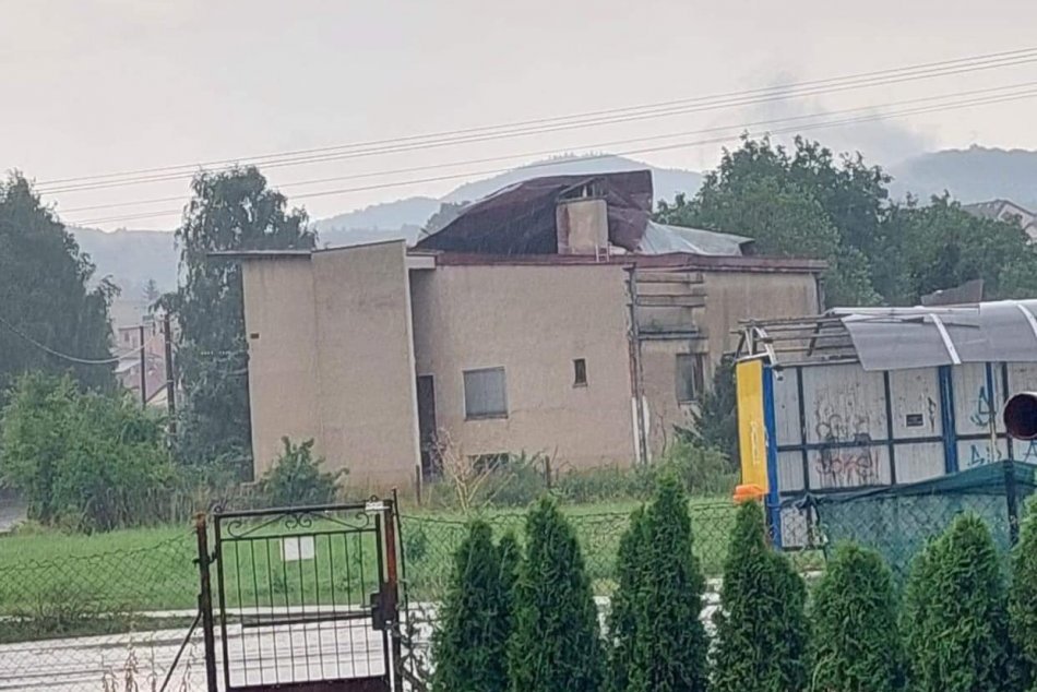 Búrky v Banskobystrickom kraji - 18. júla 2021