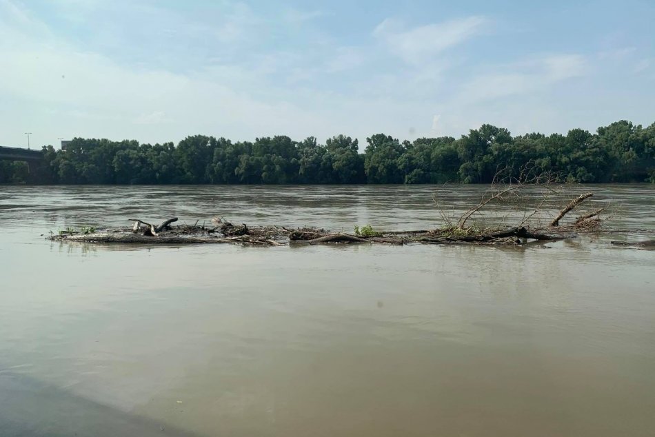 Hladina Dunaja stúpa - 18. júla 2021