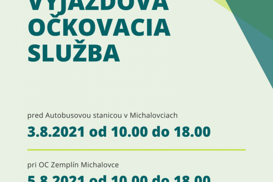 Výjazdová očkovacia služba v Michalovciach
