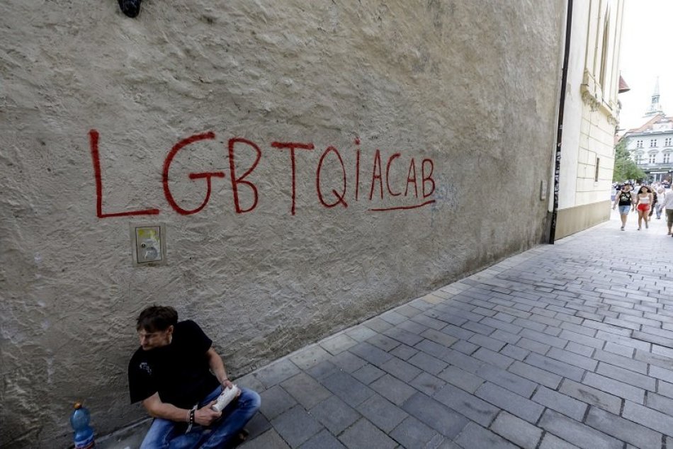 Posperejované budovy v centre Bratislavy