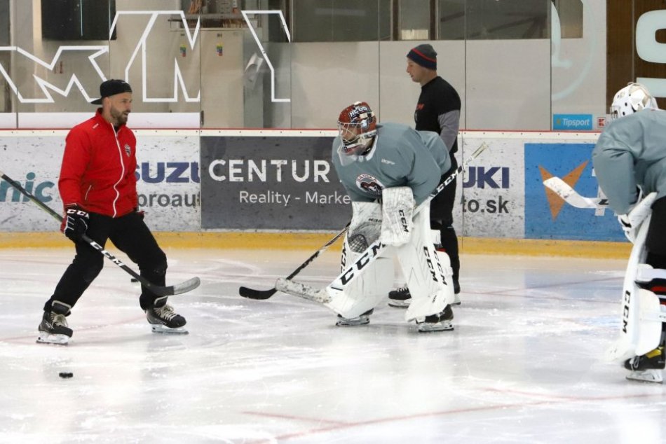V OBRAZOCH: Prvý tréning hokejistov Banskej Bystrice pred novou sezónou