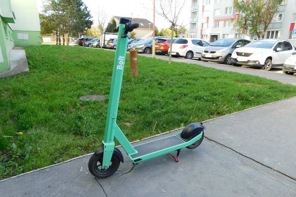 FOTO: Zelené kolobežky v Trnave