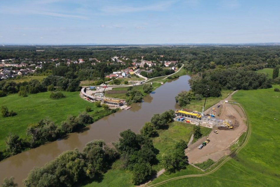 Nový cyklomost do Rakúska (august 2021)