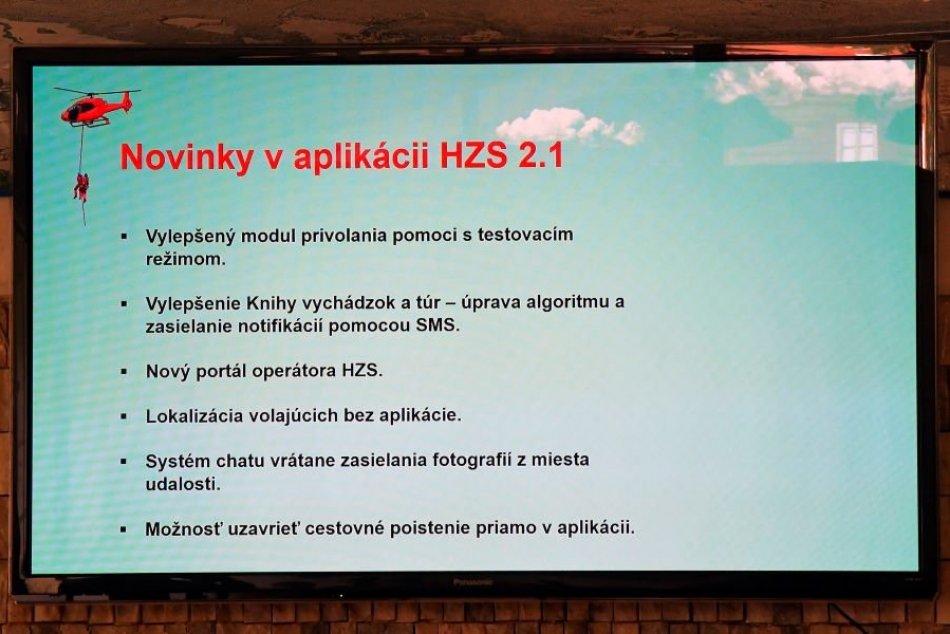 Horskí záchranári predstavili vynovenú apku pre turistov