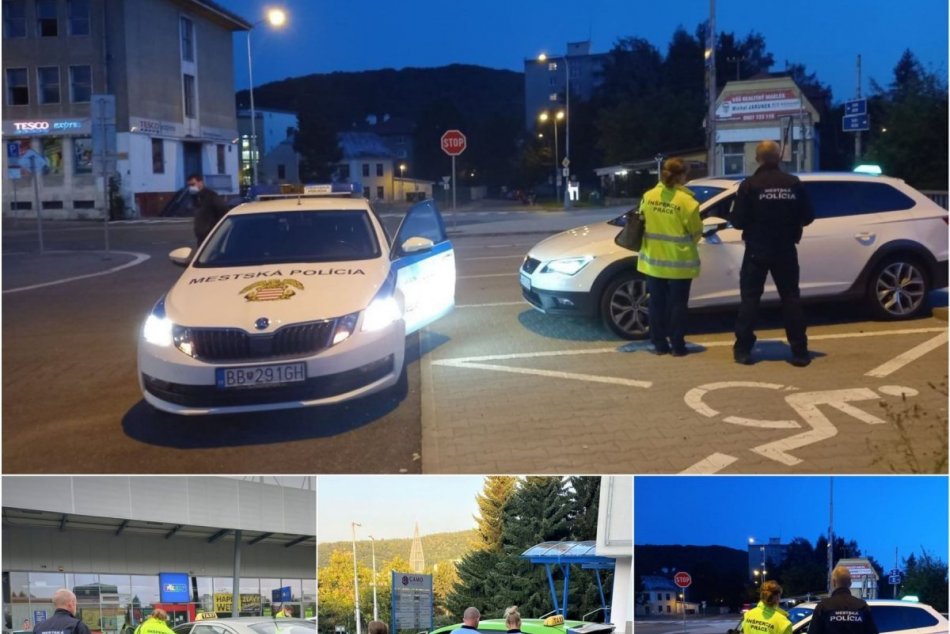 MsP s inšpektormi práce kontrolovala taxislužby, zistila porušenia