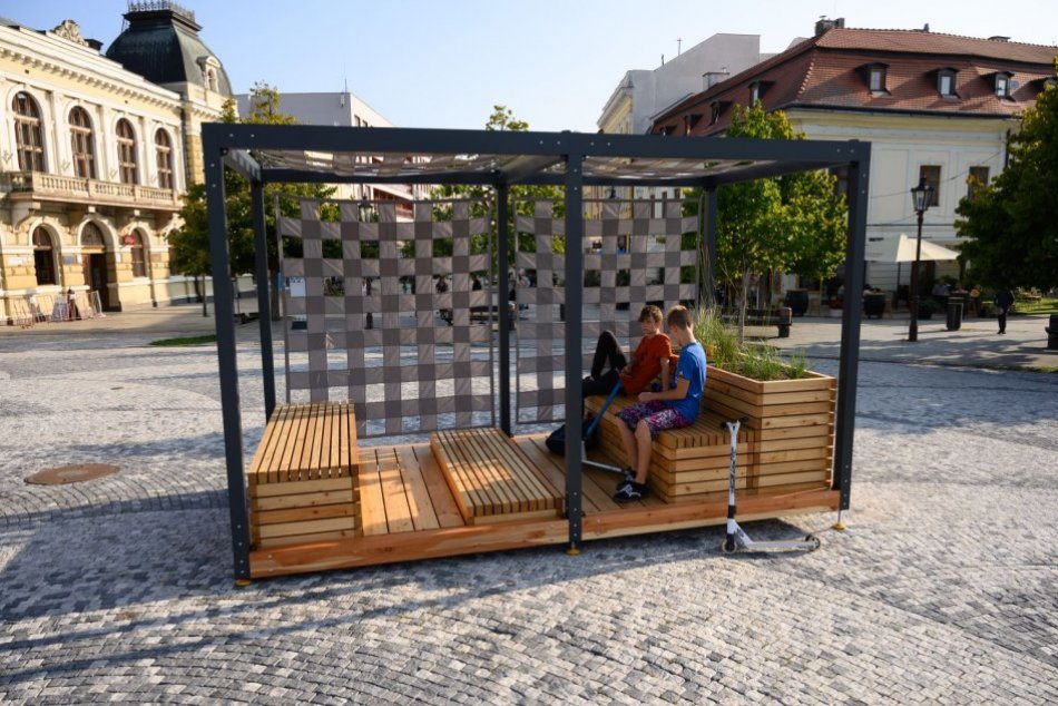 Variabilné moduly na Svätoplukovom námestí