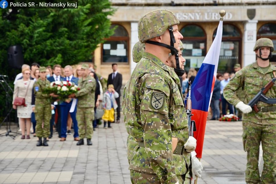 Spomienka pri príležitosti 77. výročia SNP v Nitre