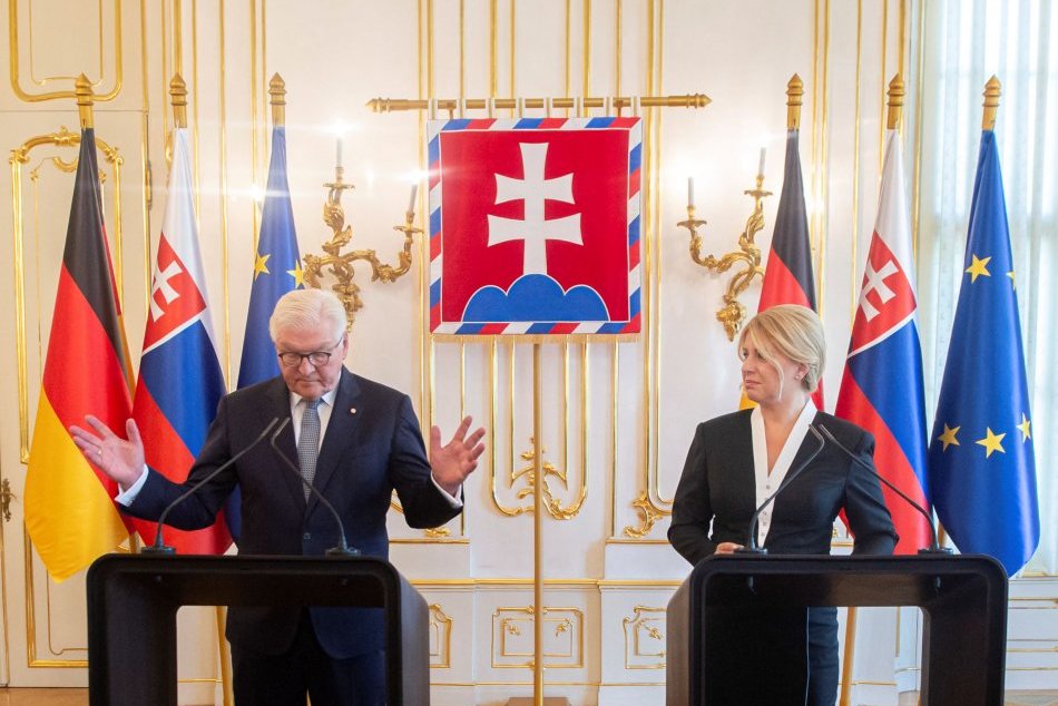 Prezidentka SR privítala nemeckého prezidenta