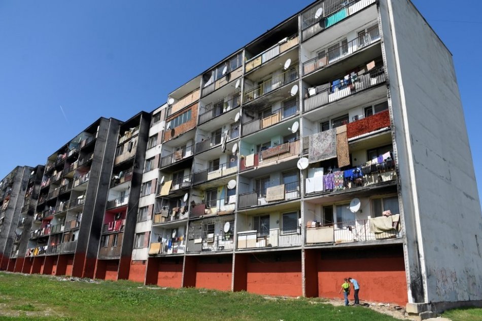 Upravený a vyčistený Luník IX