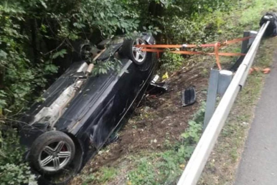 Pri Bystrici havaroval vodič s vyše 4 promile