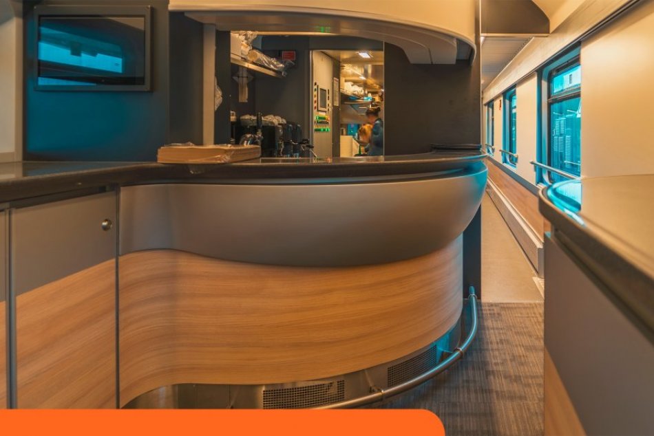 Nové reštauračné vozne vo vlakoch