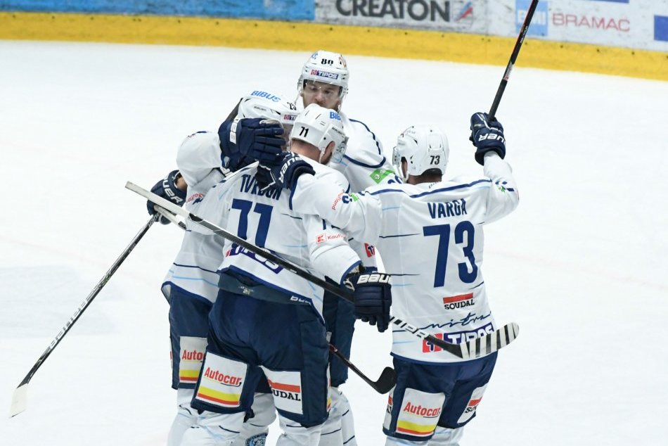 V OBRAZOCH: Zápas 7. kola hokejovej extraligy HK Nitra a HC 05 Banská Bystrica