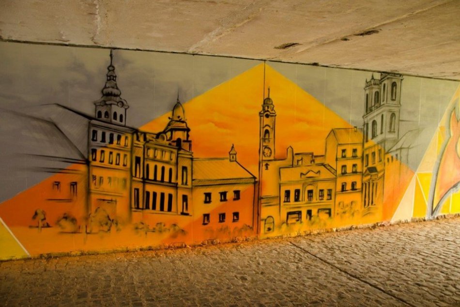 V OBRAZOCH: Galéria v podchode pozýva na blížiaci sa EYOF 2022