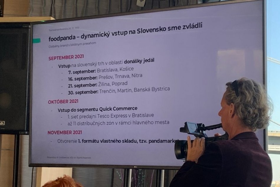 Foodpanda na Slovensku