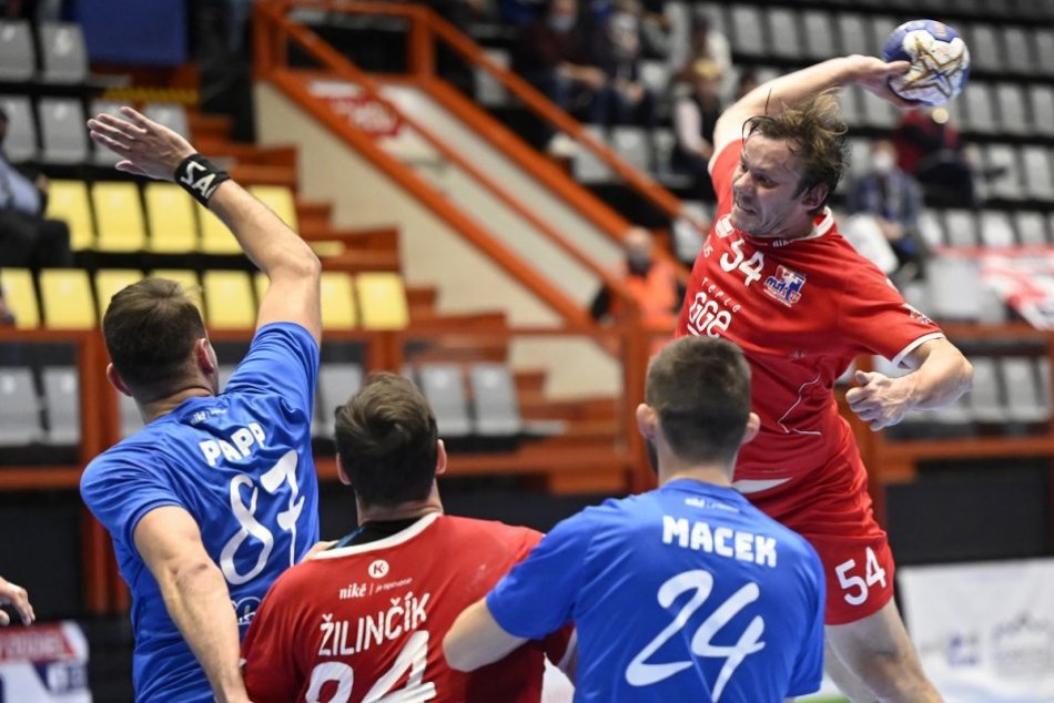 OBRAZOM: MŠK Považská Bystrica - HC Sporta Hlohovec 28:25