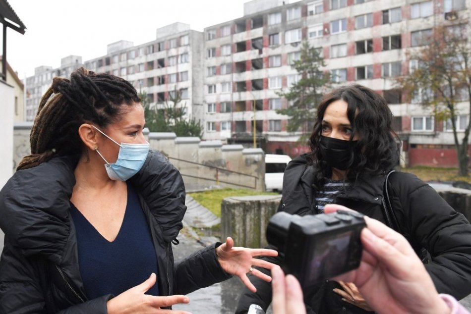 Europoslanci na návšteve Luníka IX