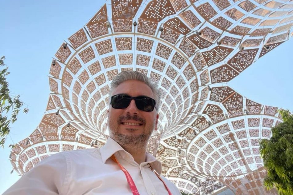 Trnka sa pochválil na facebooku FOTKAMI z DUBAJA - EXPO 2020