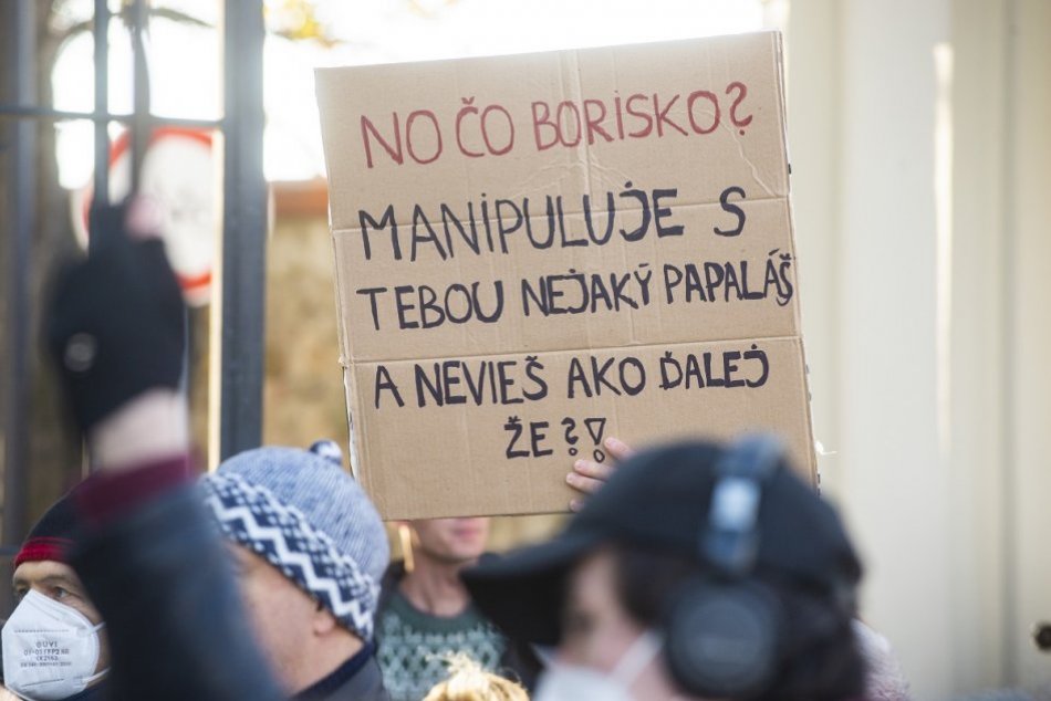 Protest proti blokovaniu reformy národných parkov v Bratislave