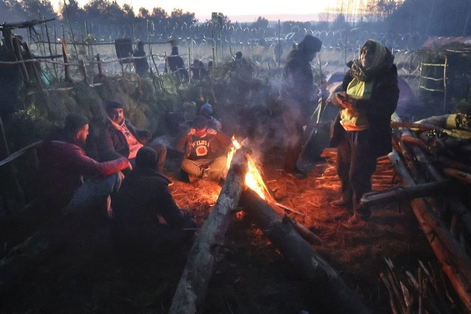Dramatická migračná kríza na poľsko-bieloruských hraniciach