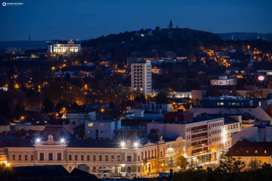 Nočná Nitra objektívom fotografa Mareka