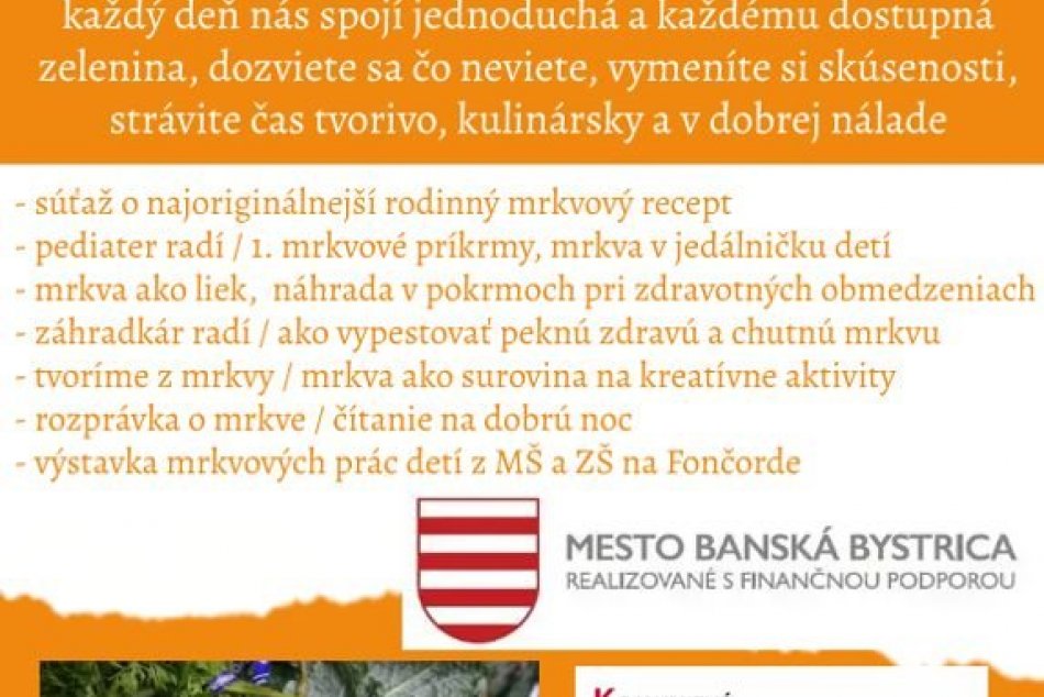 Fončorďácke komunitné mrkvové hody 2021