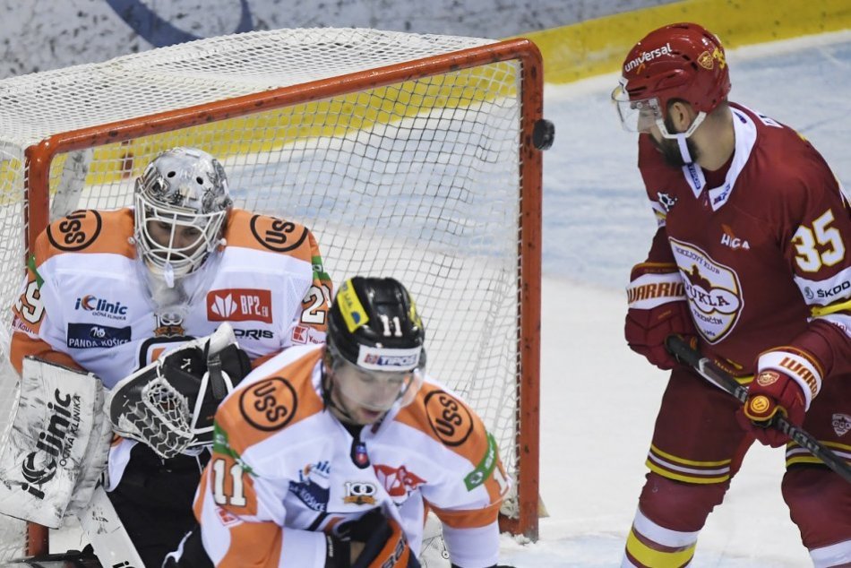 FOTO: HC Košice - HK Dukla Trenčín 4:1 v dohrávke 20. kola