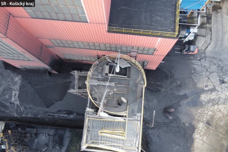 Požiar v areáli košických teplární