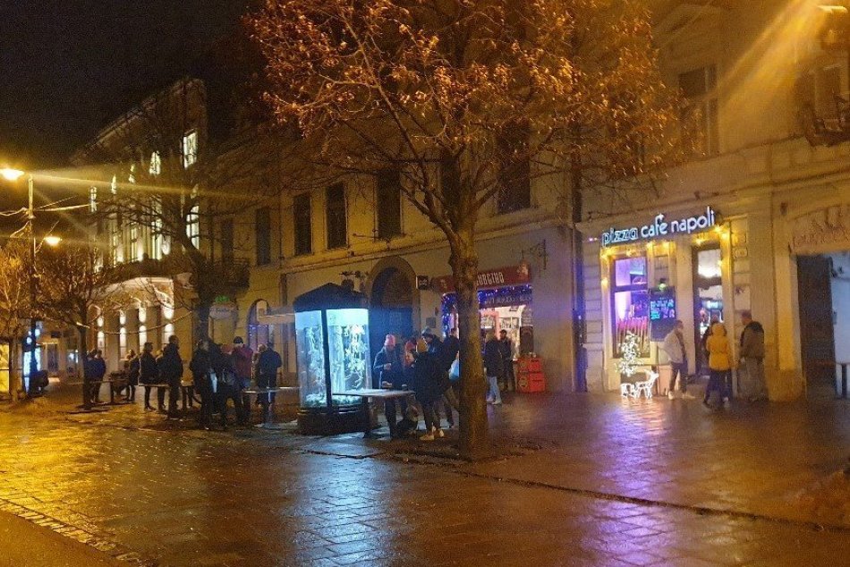Centrum Košíc počas lockdownu
