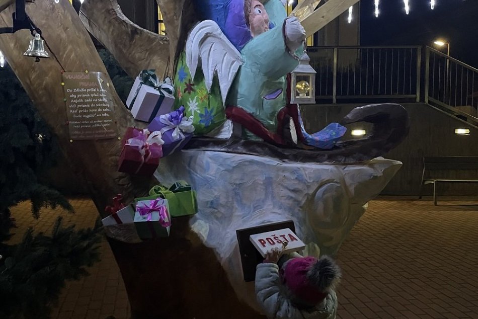 Vianočná pošta vo Veľkom Záluží