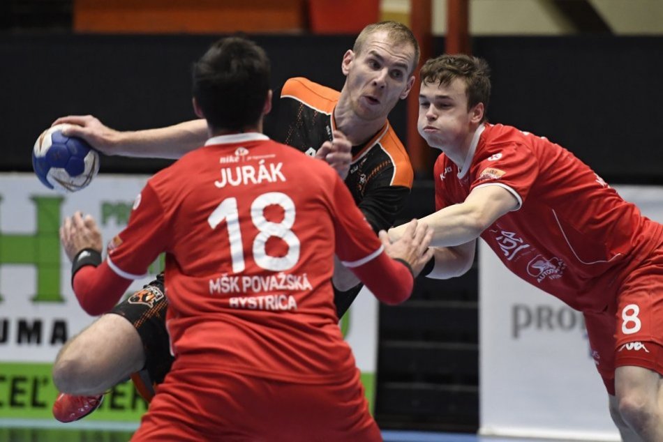 FOTO: MŠK Považská Bystrica - HK Košice 28:30