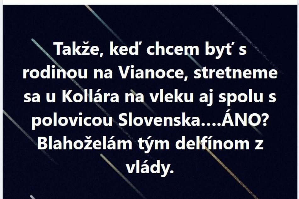 Vtipy na internete k opatreniam na Vianoce