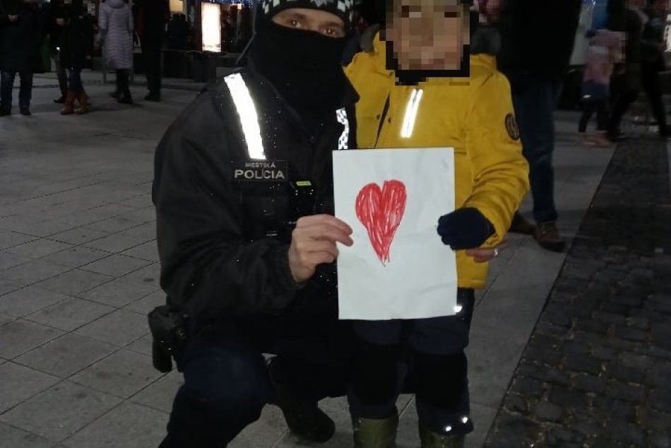 Darček pre mestského policajta