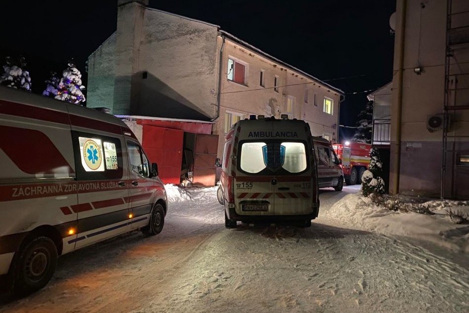 Požiar v DSS v Osadnom