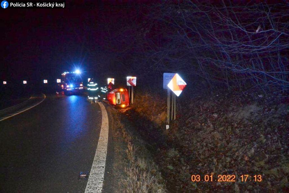 Opitá vodička skončila v kanáli, žeby dlhšia oslava Silvestra?