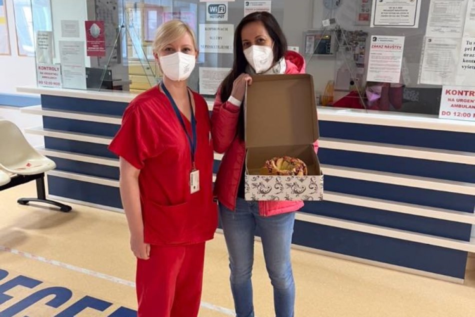 Bábovková výzva dorazila do nemocnice v Košiciach